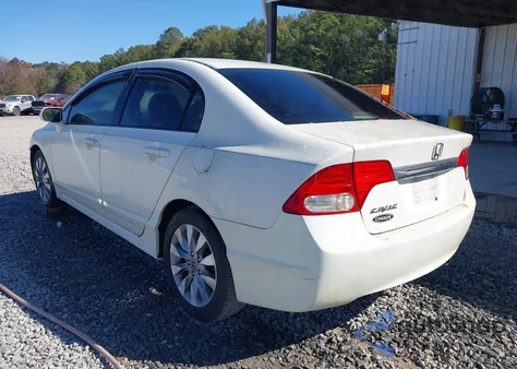 2010 Honda Civic Ex-L from USA, damaged, VIN 2HGFA1F91AH504252